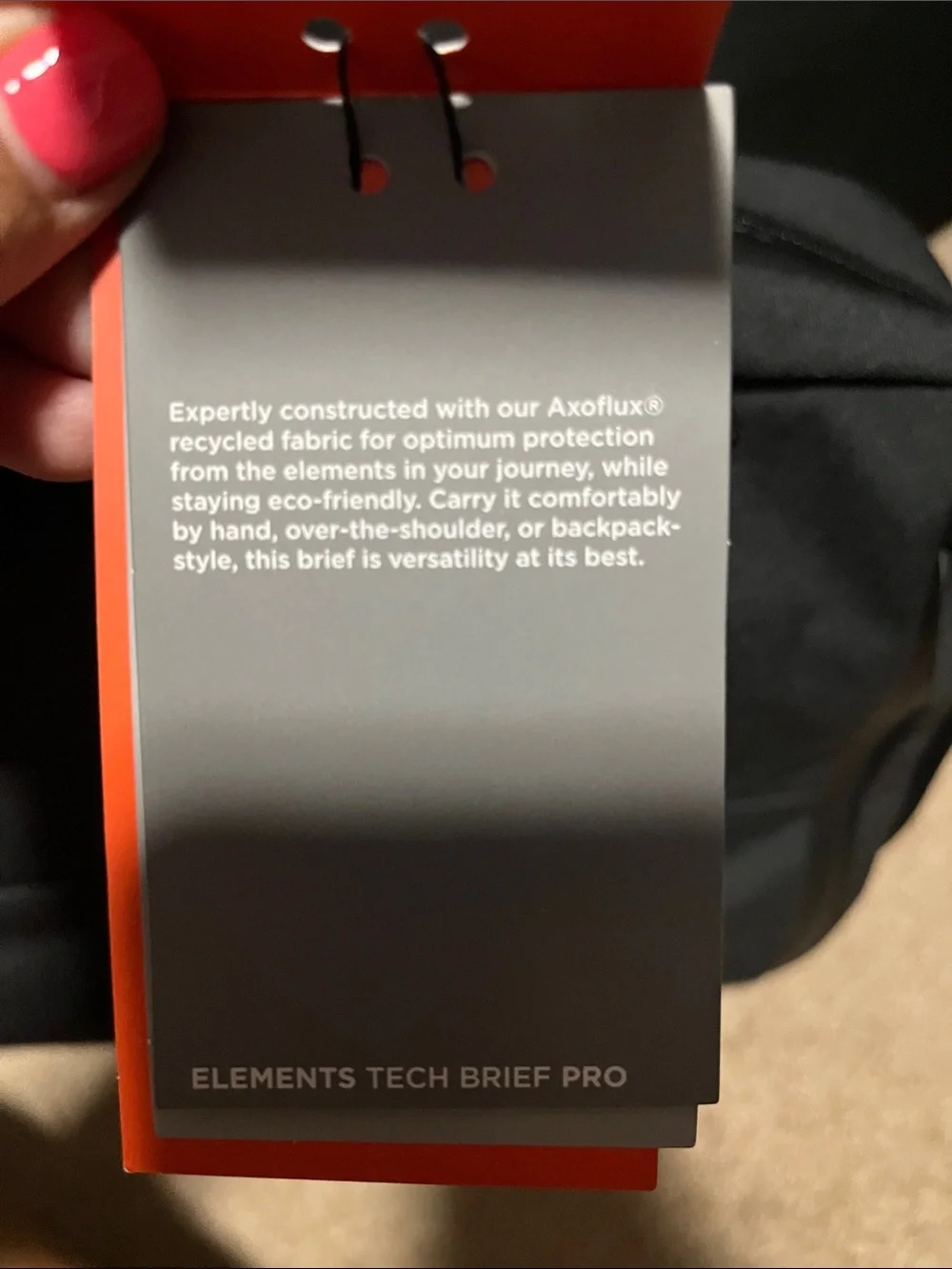 Men's Alpaka Black Elements Tech Brief Pro